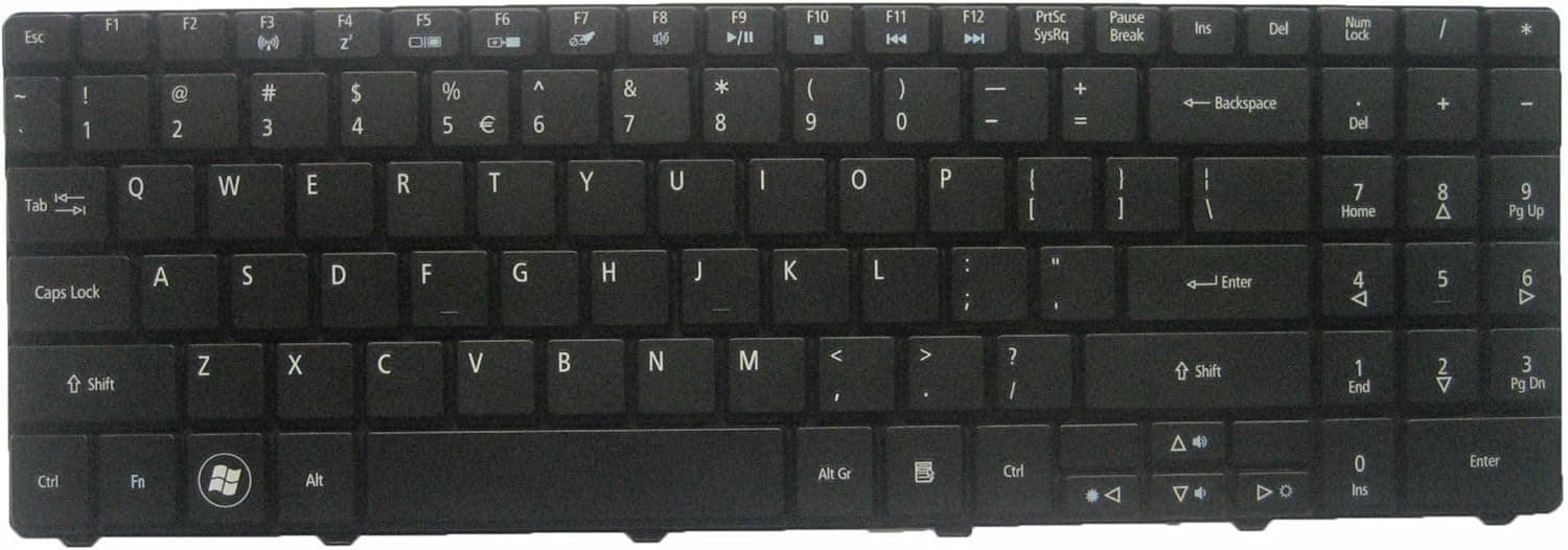 L.F. New Black keyboard for Acer Aspire 5334 5734 5734Z Seires Laptop / Notebook US Layout