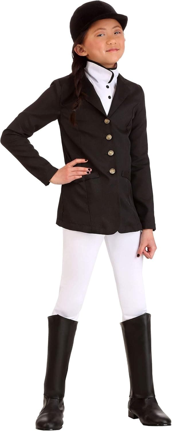 Girl's Equestrian Costume Kids Horse Riding Jockey Outfit