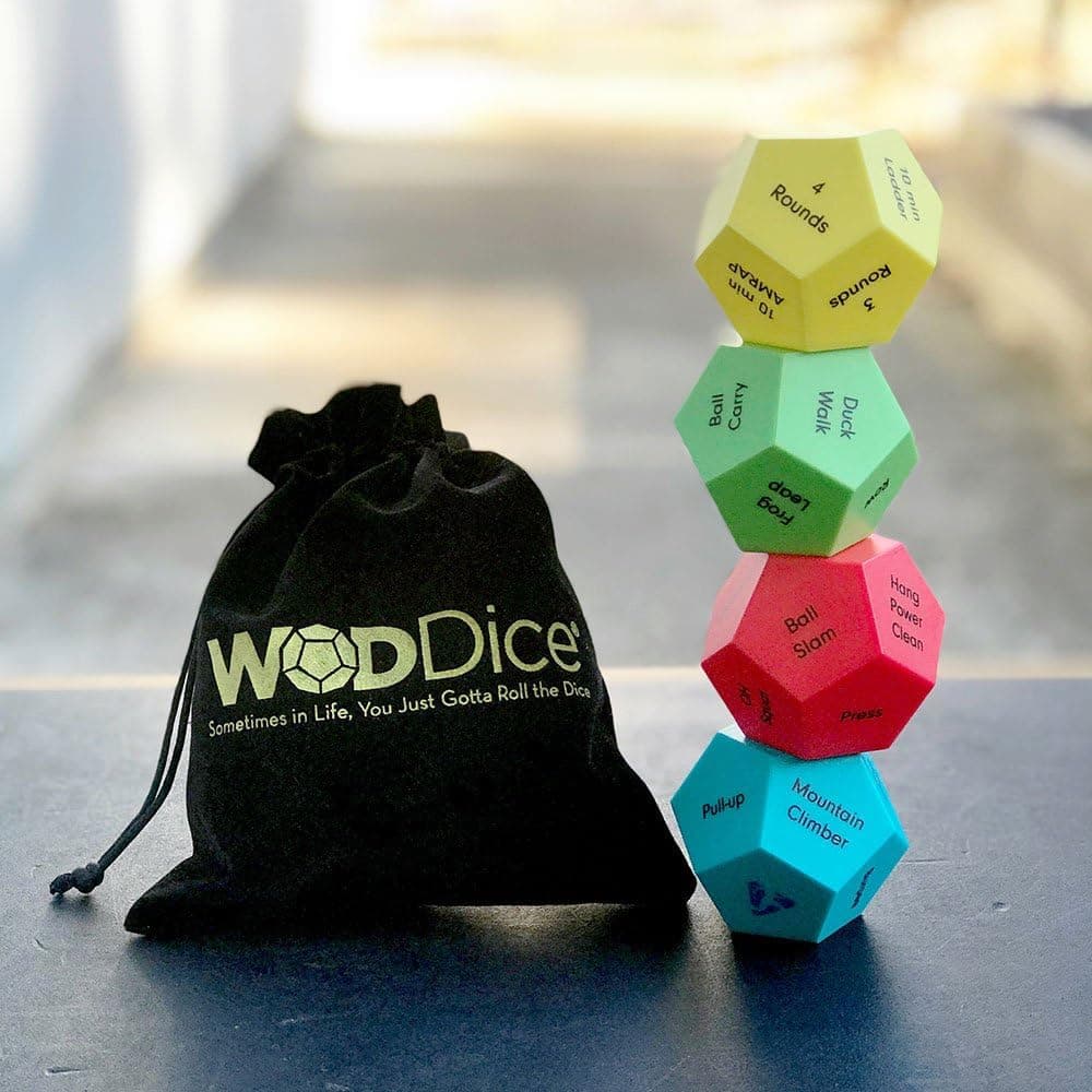 WODDice Kids: Designed Specifically for Family Home Fitness, School PE, and Youth Exercise Programs