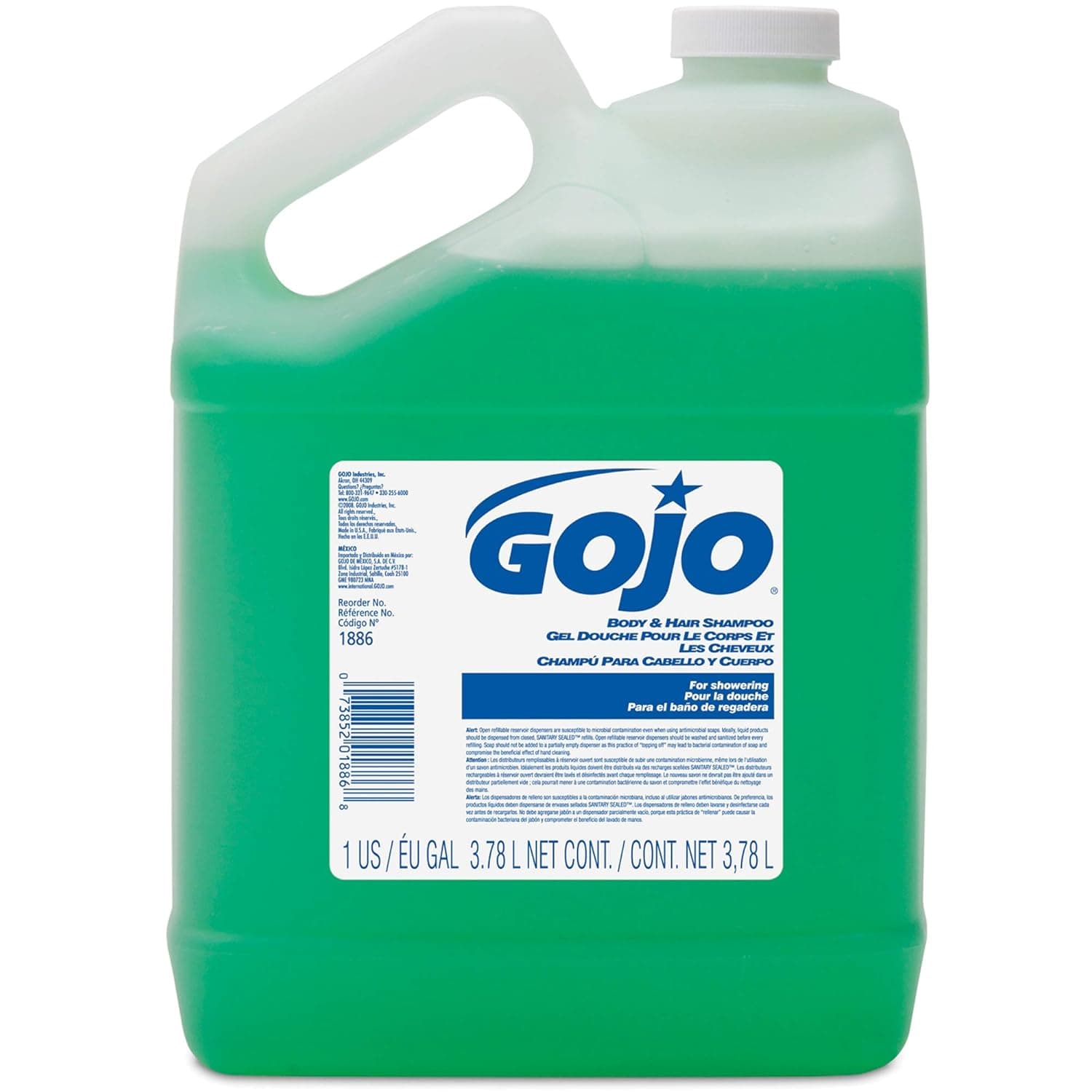 GOJO 1 gal. Fresh Spring Body and Hair Shampoo