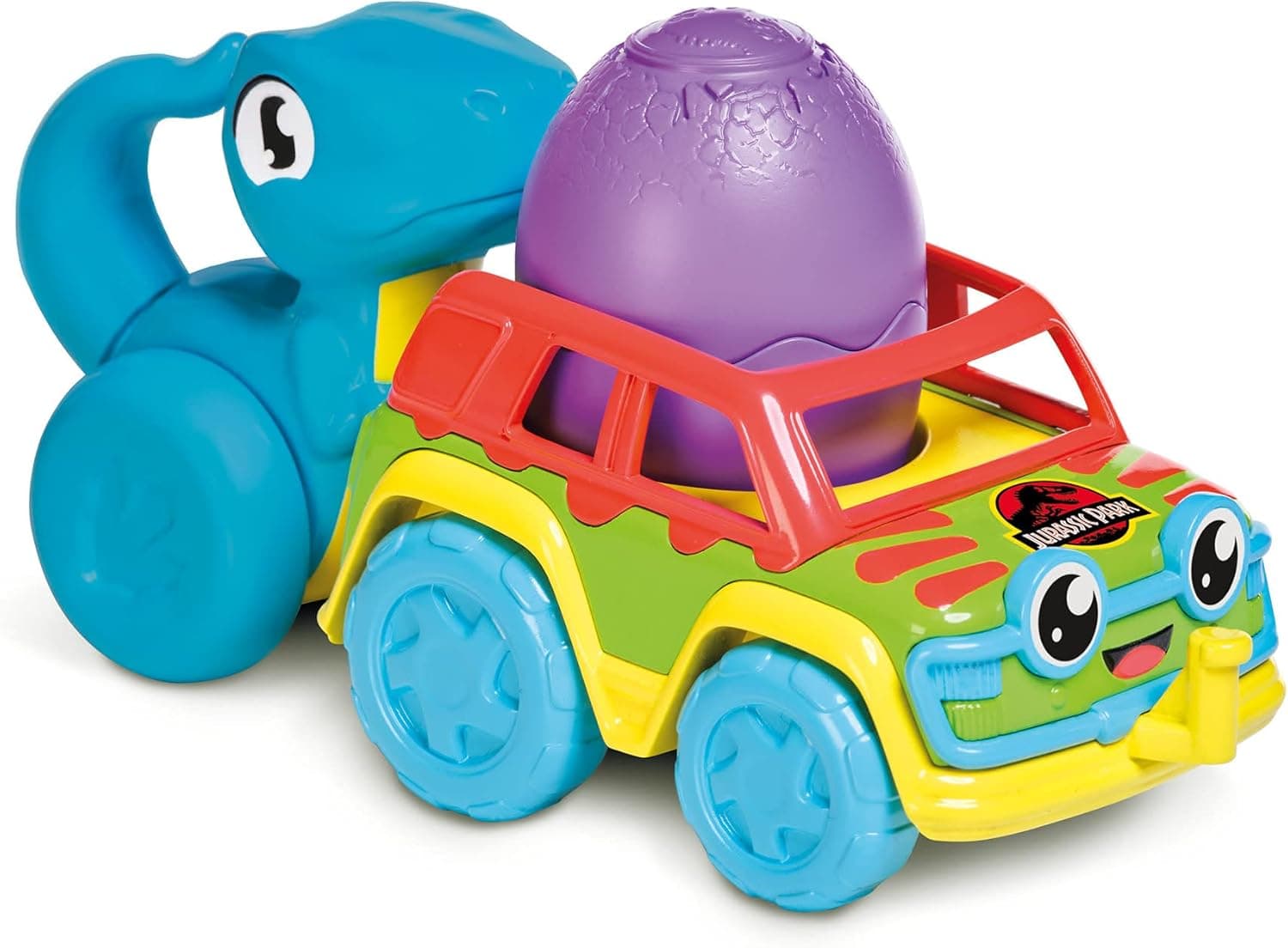 Toomies Jurassic World Chase & Roll Raptors – Dinosaur Toys for Developmental Play – 12m+