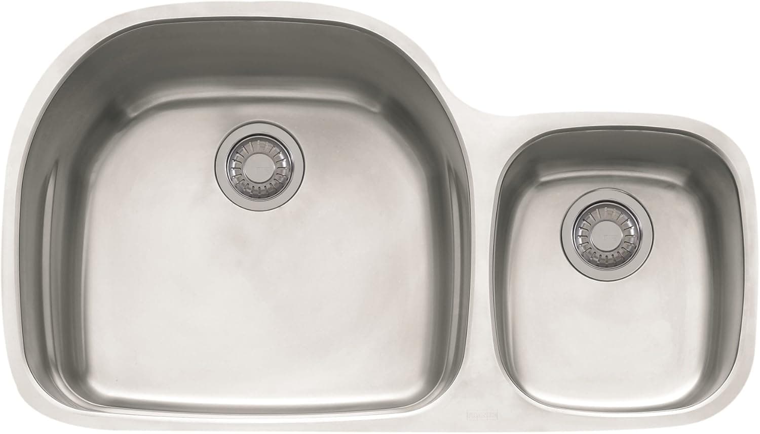 Franke PRX120 Prestige 35 5/8" x 20 1/2" x 9 1/16" 18 Gauge Undermount Dual Bowl Stainless Steel Kitchen Sink