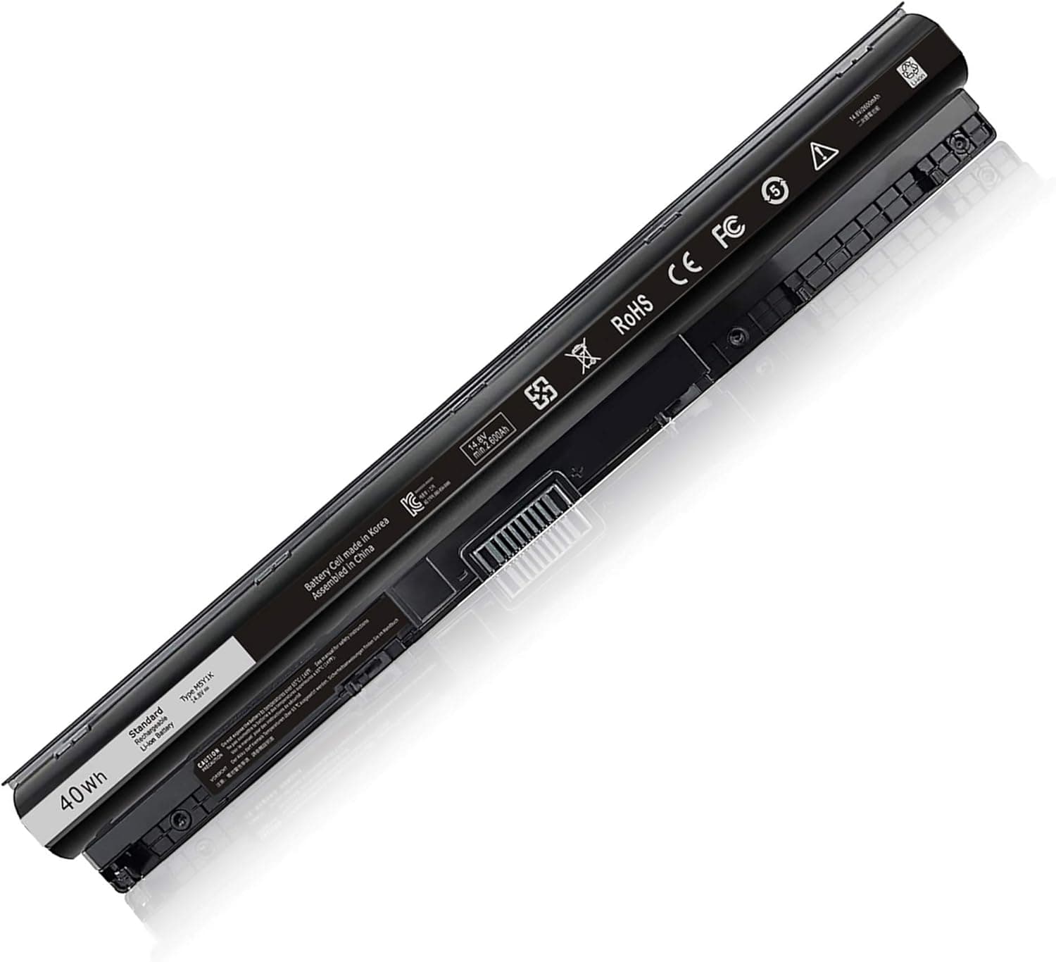 M5Y1K Battery for Dell Inspiron 14 15 17 3000 5000 Series 5458 5558 5559 3451 3551 3558 i3558 3567 5755 5756 5759 5758 5759 GXVJ3 453-BBBQ WKRJ2 VN3N0 HD4J0 991XP P63F P64G P47F P51F P52F 40WH 14.8V