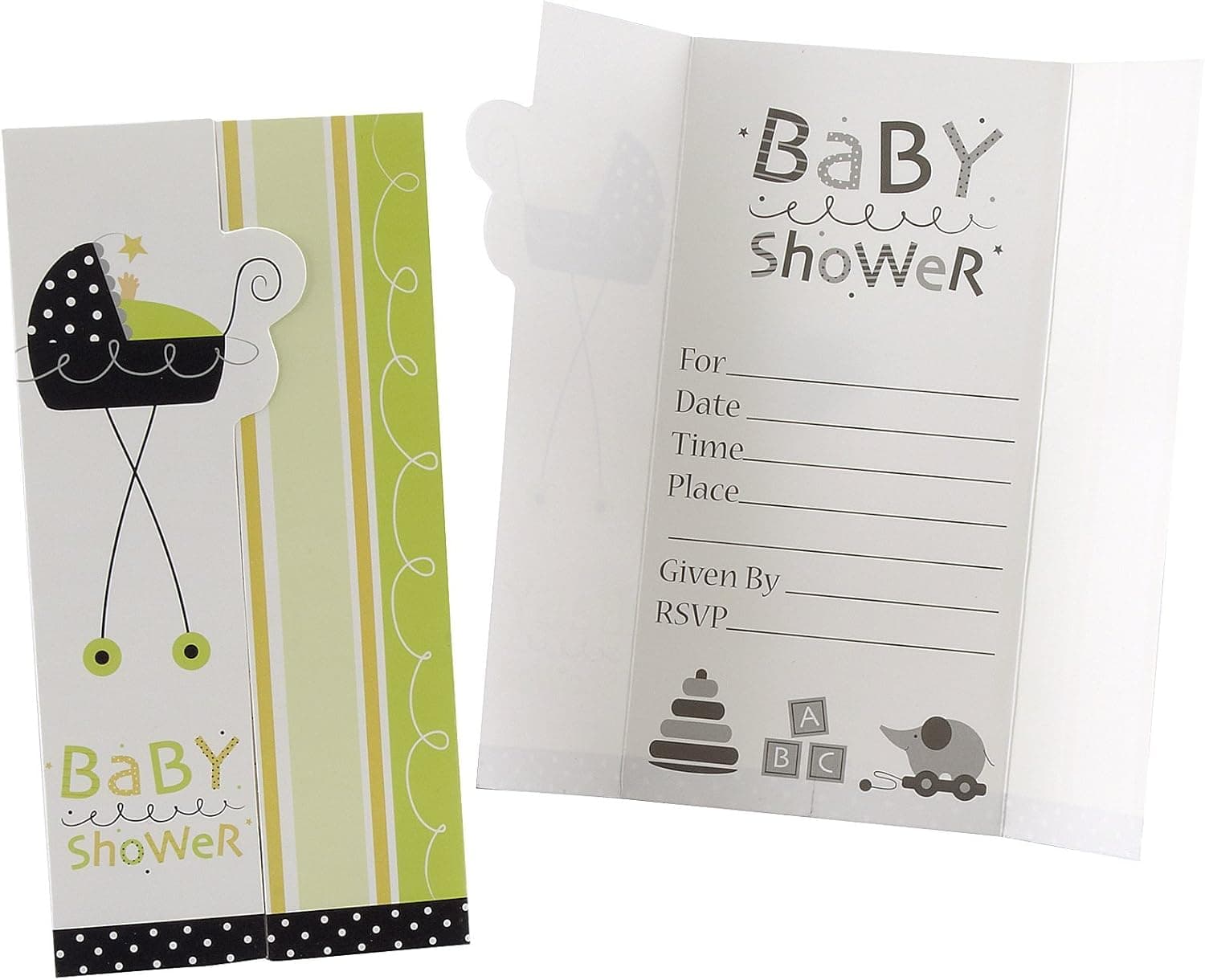 Stroller Fun Invitations (25 count)