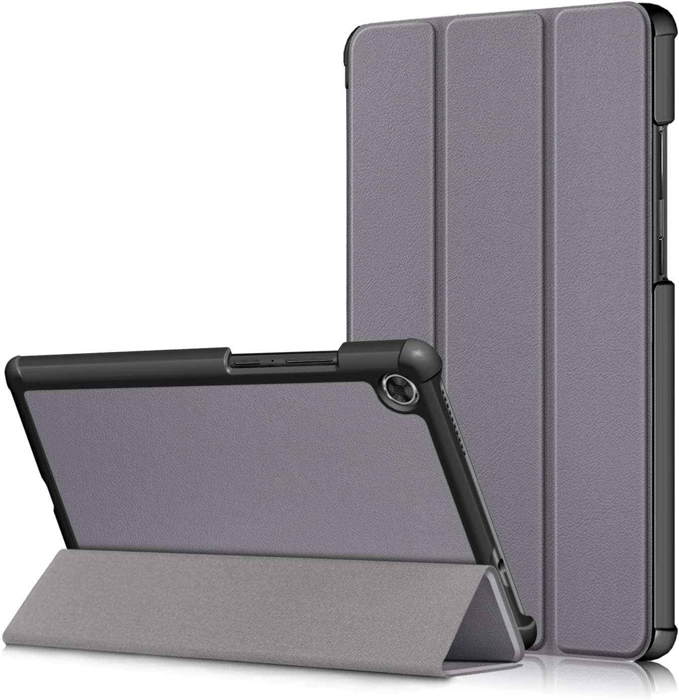 Case for Lenovo Tab M8 TB-8505F, Ratesell Lightweight Smart Trifold Stand Case Cover for Lenovo Tab M8 FHD TB-8705F / TB-8705N / Tab M8 HD TB-8505F / TB-8505X / Smart Tab M8 TB-8505FS Gray