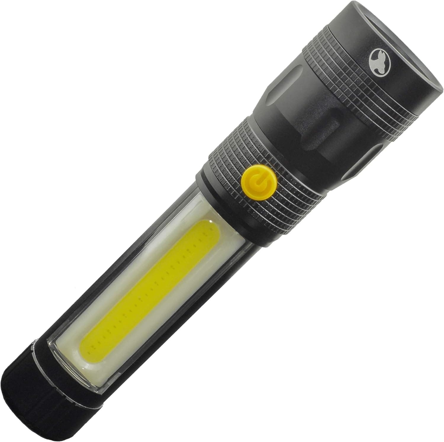 Outback Joey+ Utility Hands Free Flashlight 300 Lumen Main light 250 COB LED Side Light Includes 4 AA Alkaline Batteries (Black)