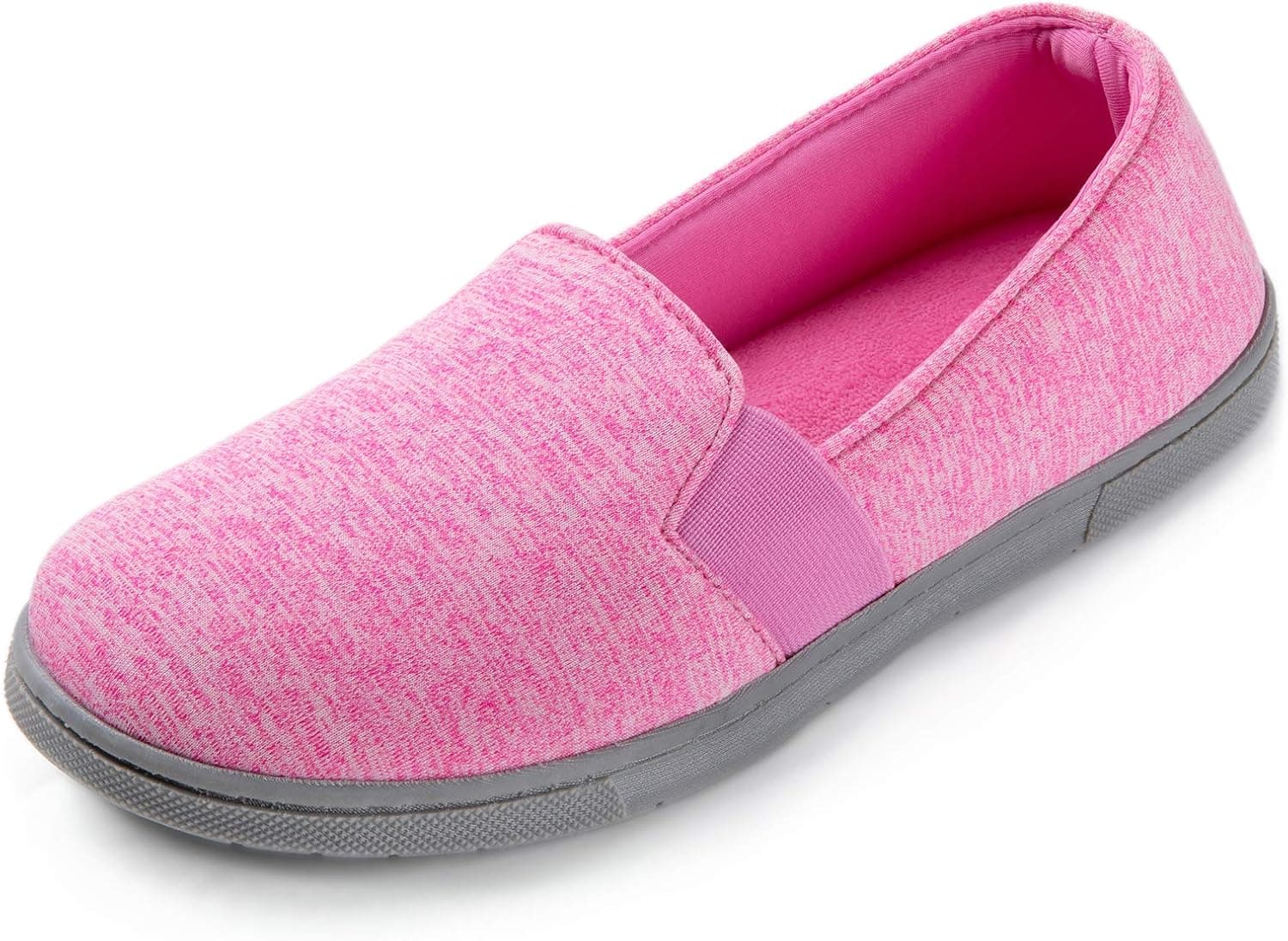 RockDove Women's Flex-Fit Closed Back with 360-Degree Memory Foam, Size 8 US Women, Pink