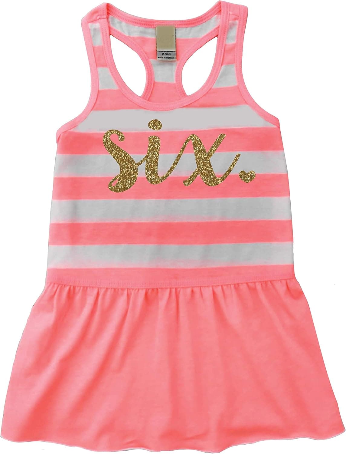 Bump and Beyond Designs Sixth Birthday Outfit Girl Six Year Old 6th Birthday Summer Dress