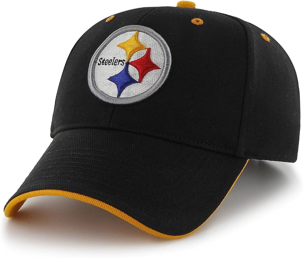 Men's '47 Brand Pittsburgh Steelers Money Maker Stuctured Adjustable Hat Adjustable