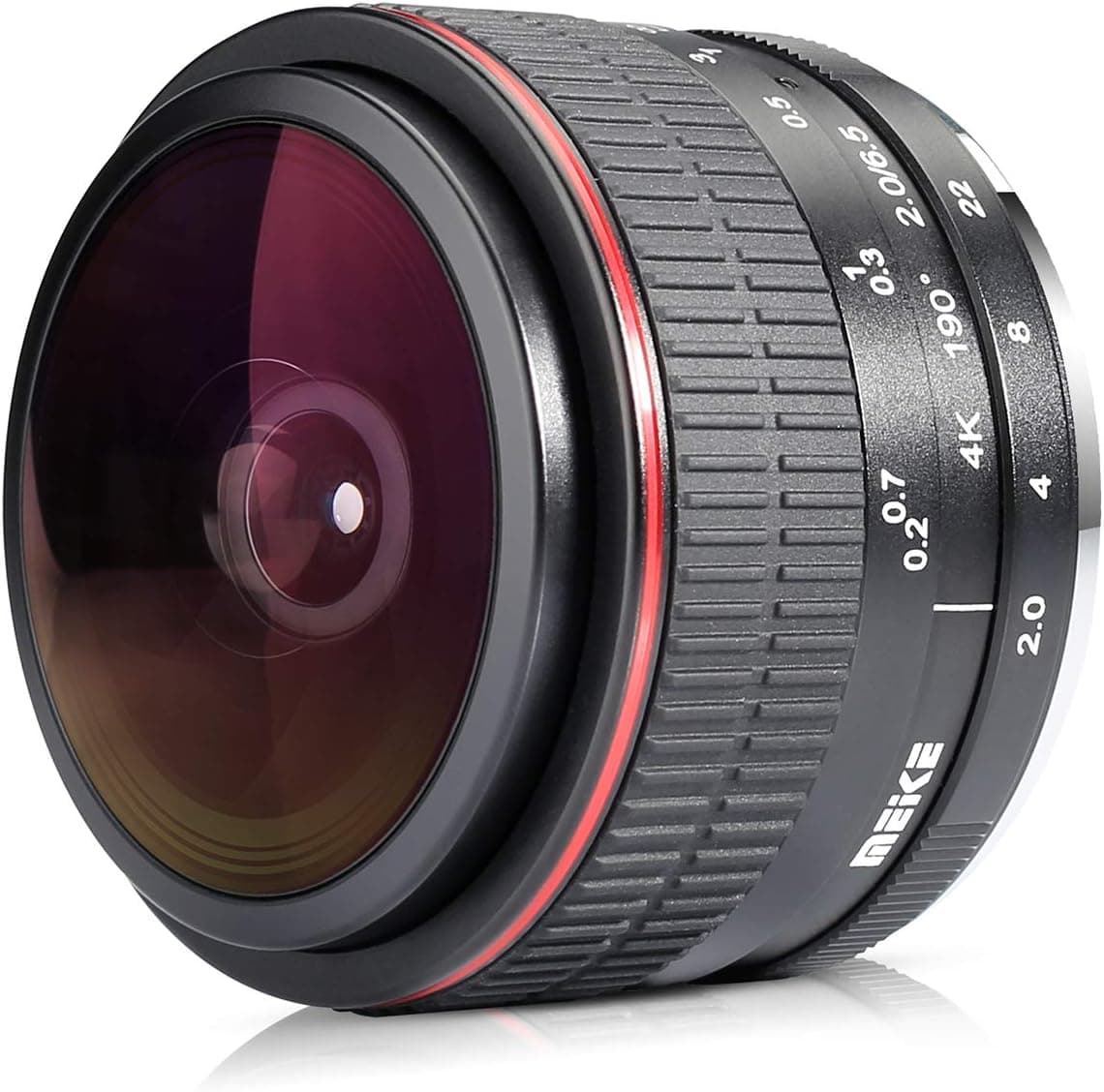 Meike 6.5mm Ultra Wide f2.0 Fisheye Lens for Panasonic/Olympus Mirrorless Camera