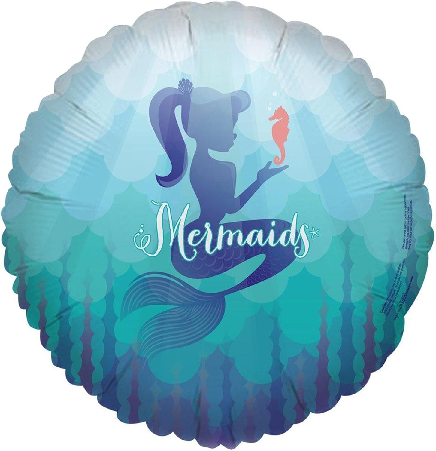 Birthday Express Mermaids Under The Sea Party Supplies - Foil Balloon