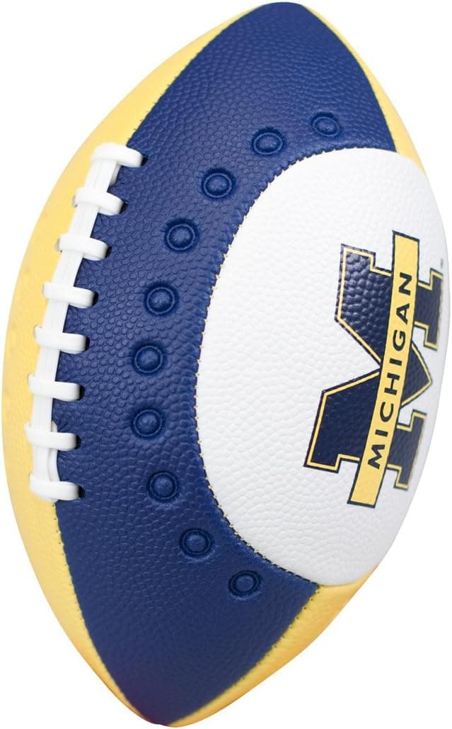 Franklin Sports NCAA Collegiate Mini Soft Foam Air Tech Football