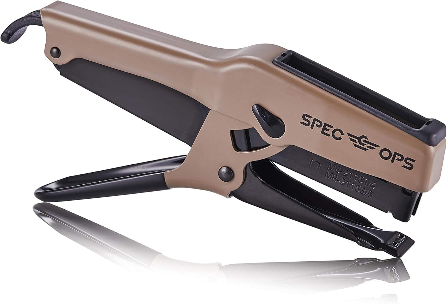Spec Ops Tools Heavy Duty 45 Sheet Plier Stapler, All-Metal, 3% Donated to Veterans