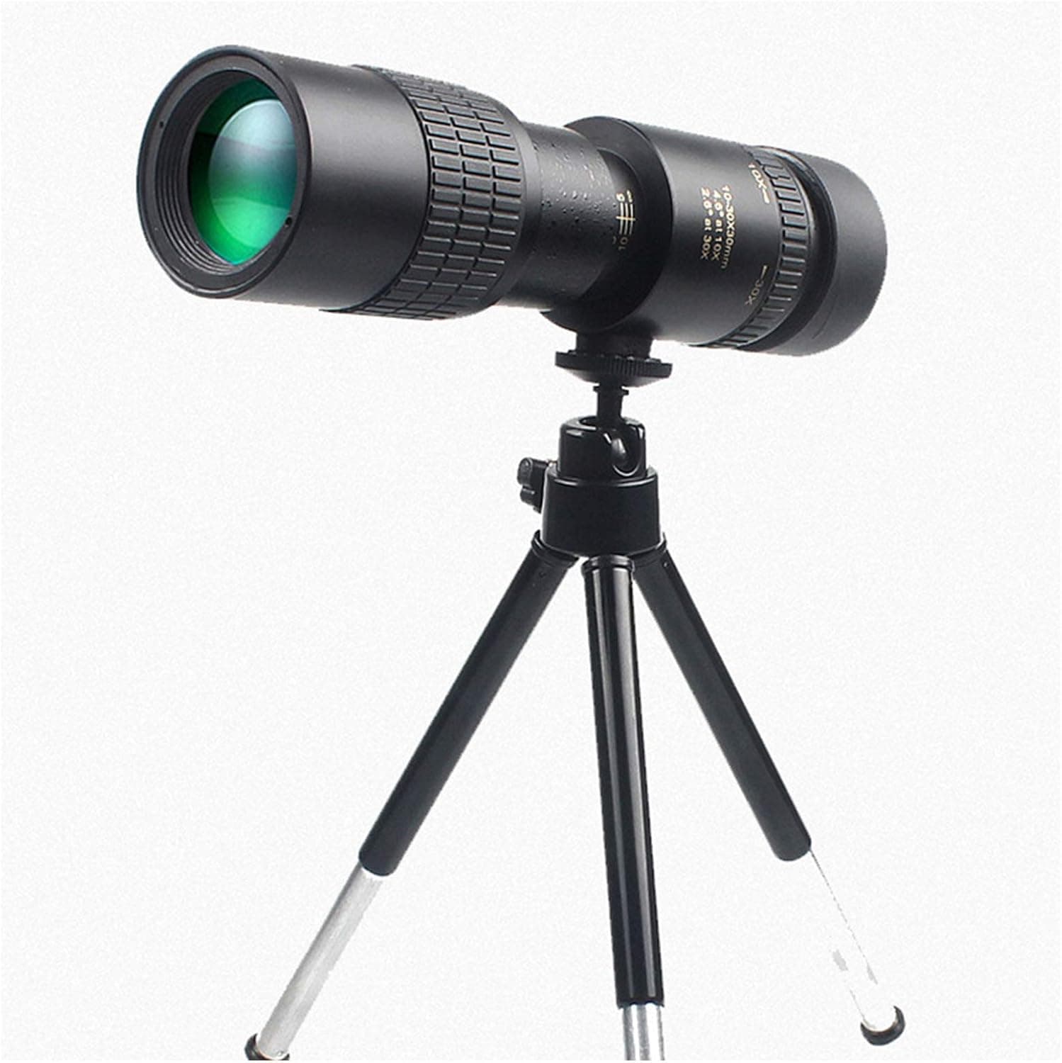 Arctic P9 Military Telescope - 4K 10-300X40mm, High Power Prism Monocular and Quick Smartphone Holder - Waterproof Fog- Proof Shockproof (with Tripod)