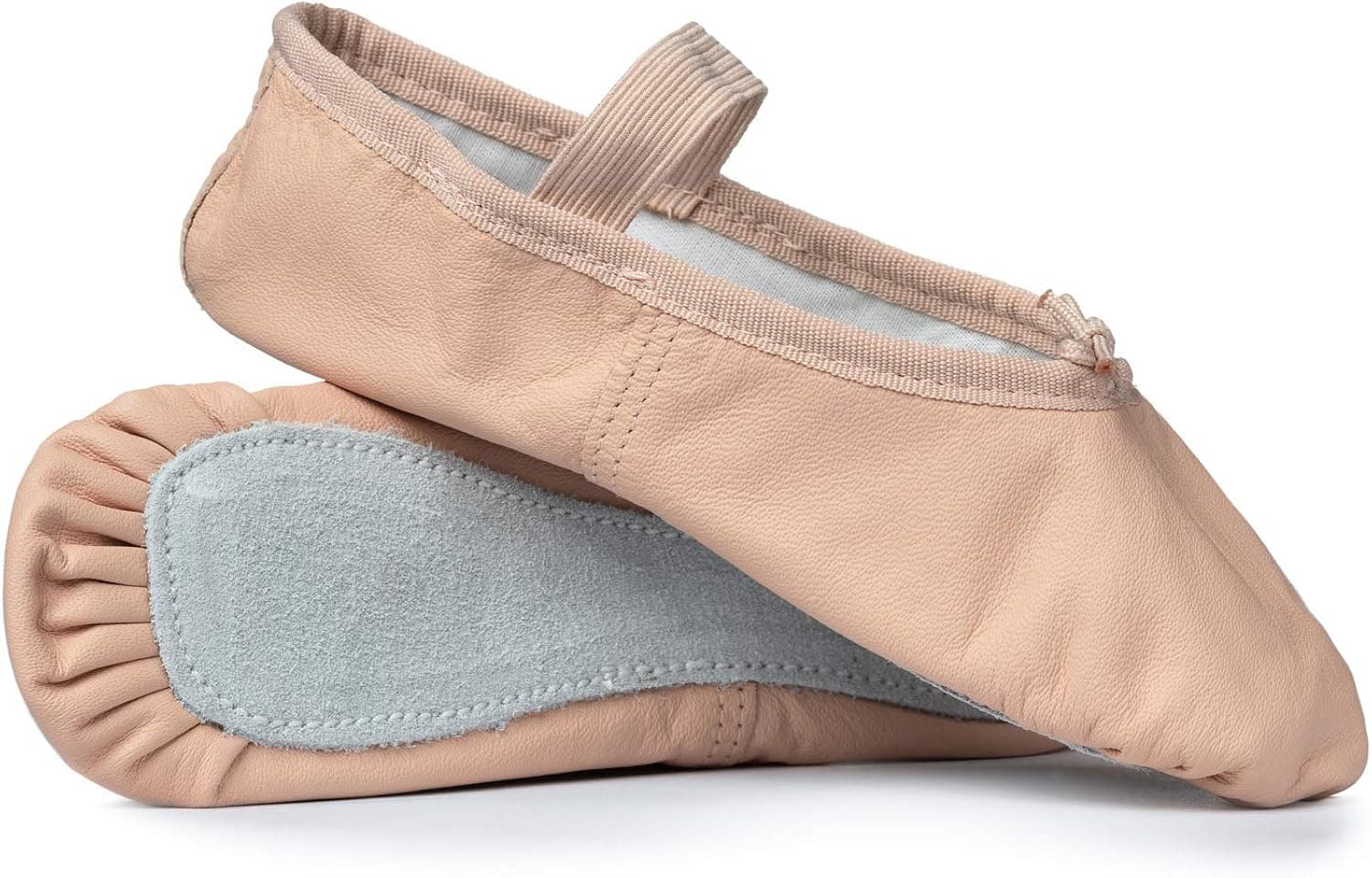 Child Economy Leather Full Sole Ballet Shoes T1000C