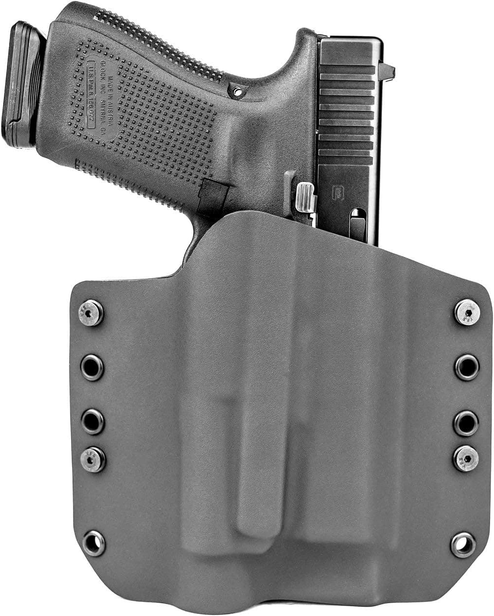 R&R Holsters: OWB Kydex Light Bearing Holster for Streamlight TLR-4-50+ Gun Models Available - Black