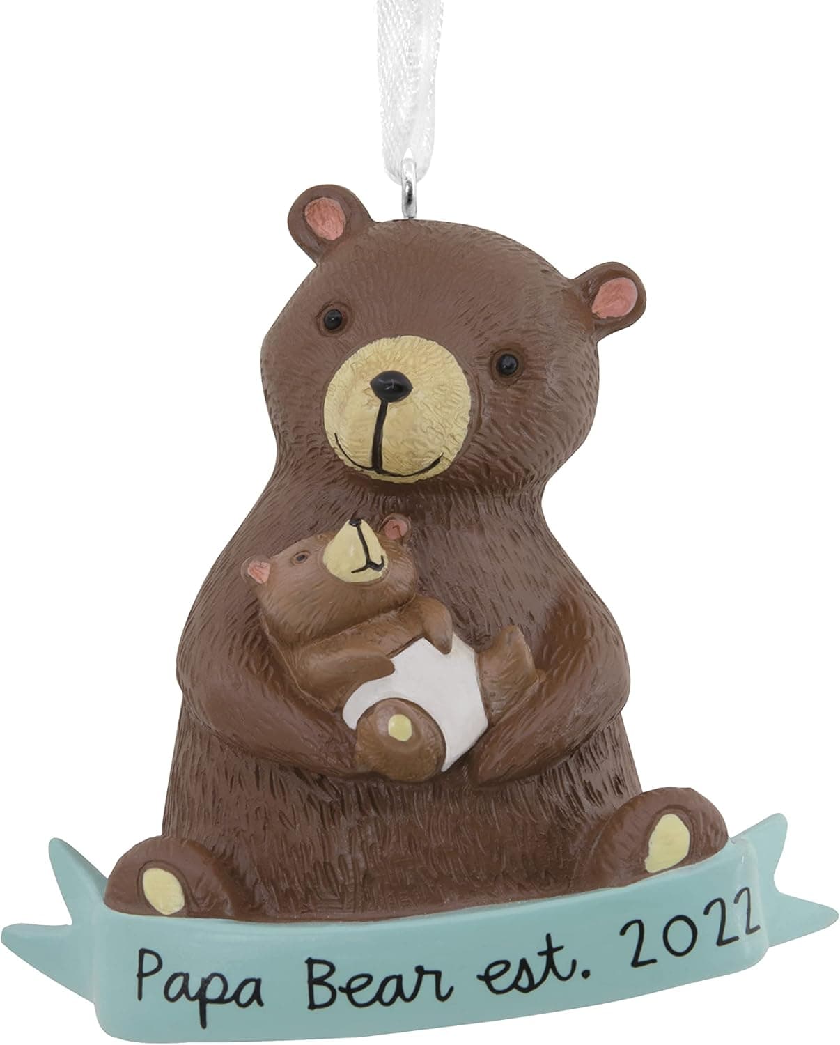 Hallmark Papa Bear New Dad 2022 Christmas Ornament (0001HGO3080)