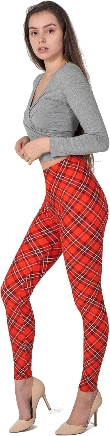 LMB High Waisted Leggings for Women Tummy Control - Extra Soft Fabric, Perfect for Lounging, Yoga, Casual and Formal wear
