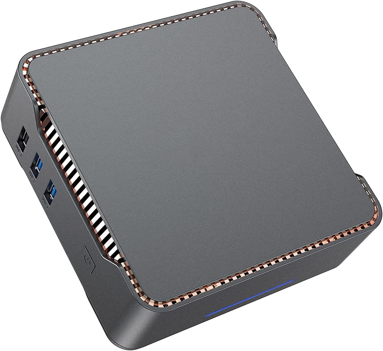 Mini PC Windows 10 Pro, 8GB RAM 128GB ROM Computer Intel Celeron J4125(up tp 2.70Ghz) Quad-Core Dual HDMI Gigabit Ethernet Band WiFi 2.4G/5G Bluetooth 4.2 Support Triple Display, 4K UHD 8G + 128G