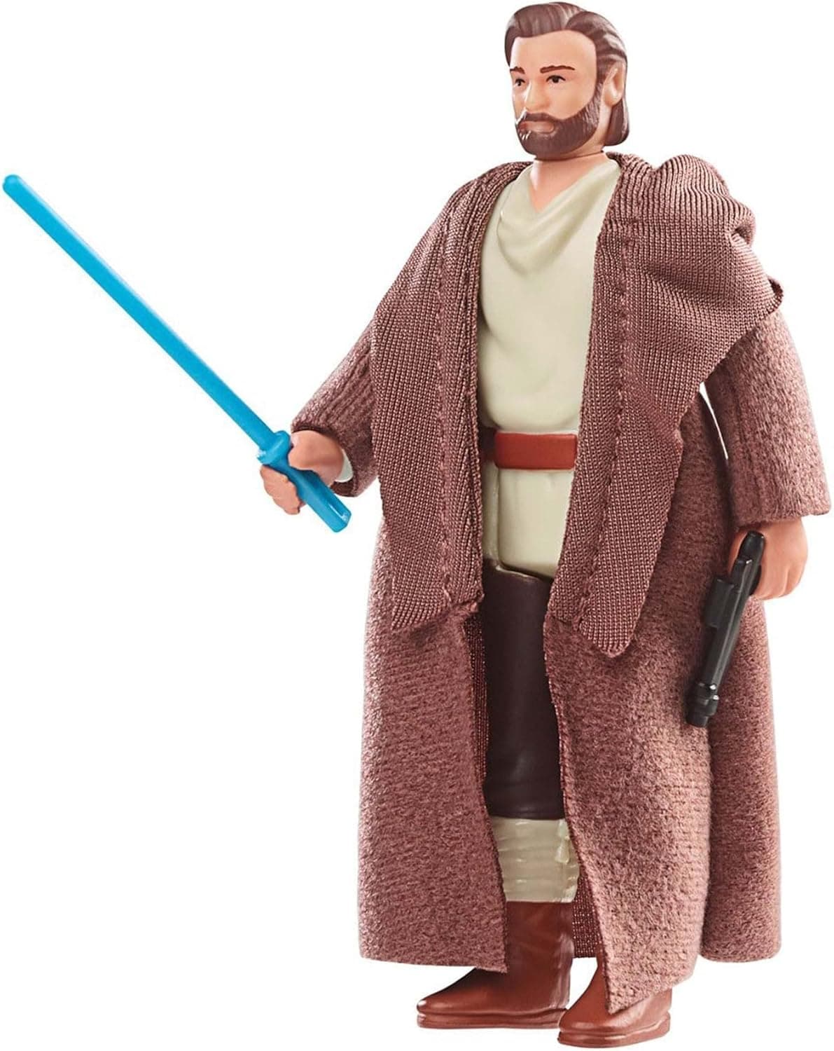 STAR WARS Retro Collection OBI-Wan Kenobi (Wandering Jedi) Toy 3.75-Inch-Scale OBI-Wan Kenobi Figure, Toys for Kids Ages 4 and Up, Multicolored, F5770