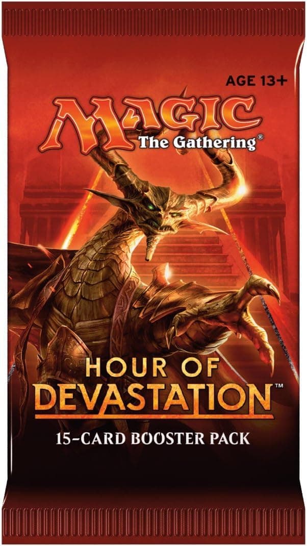 Magic The Gathering 15088-S Hour of Devastation Card Booster Pack