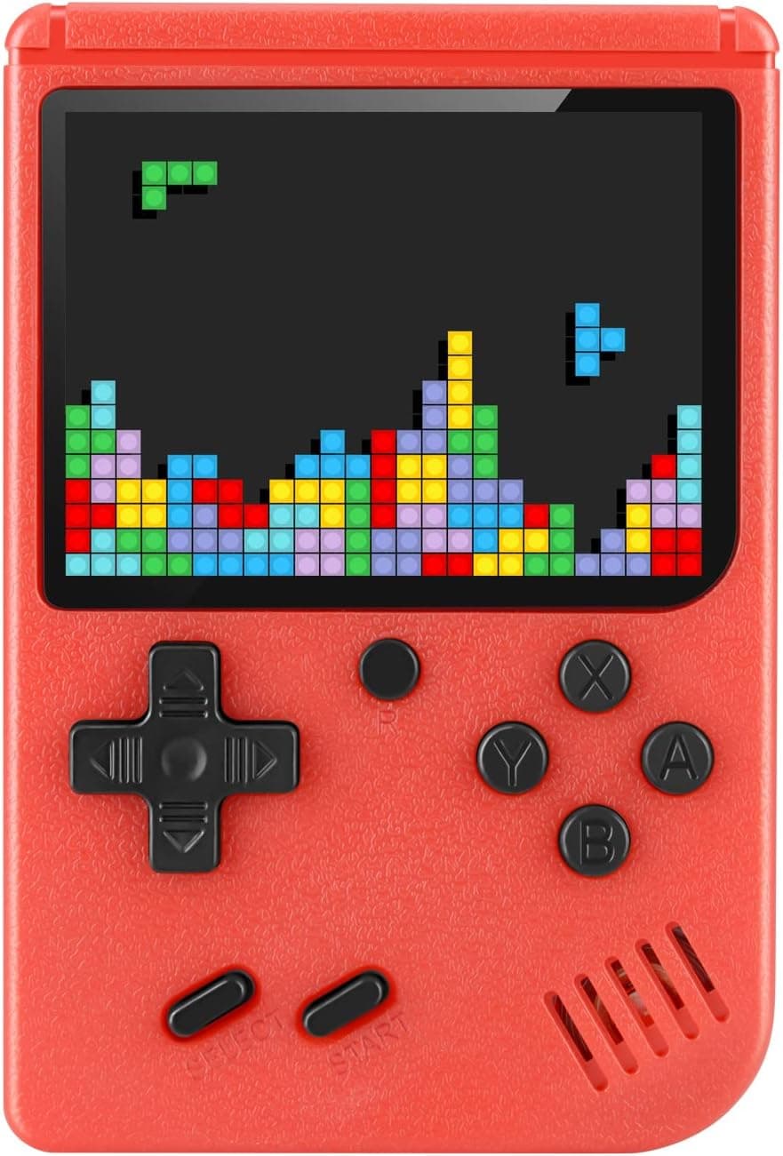 Handheld Game Console , Retro Mini Game Player with 400 in1 Classical Games , 3.0-Inch Color Screen Support for Connecting TV , Gift Christmas Birthday Presents for Kids, Adults