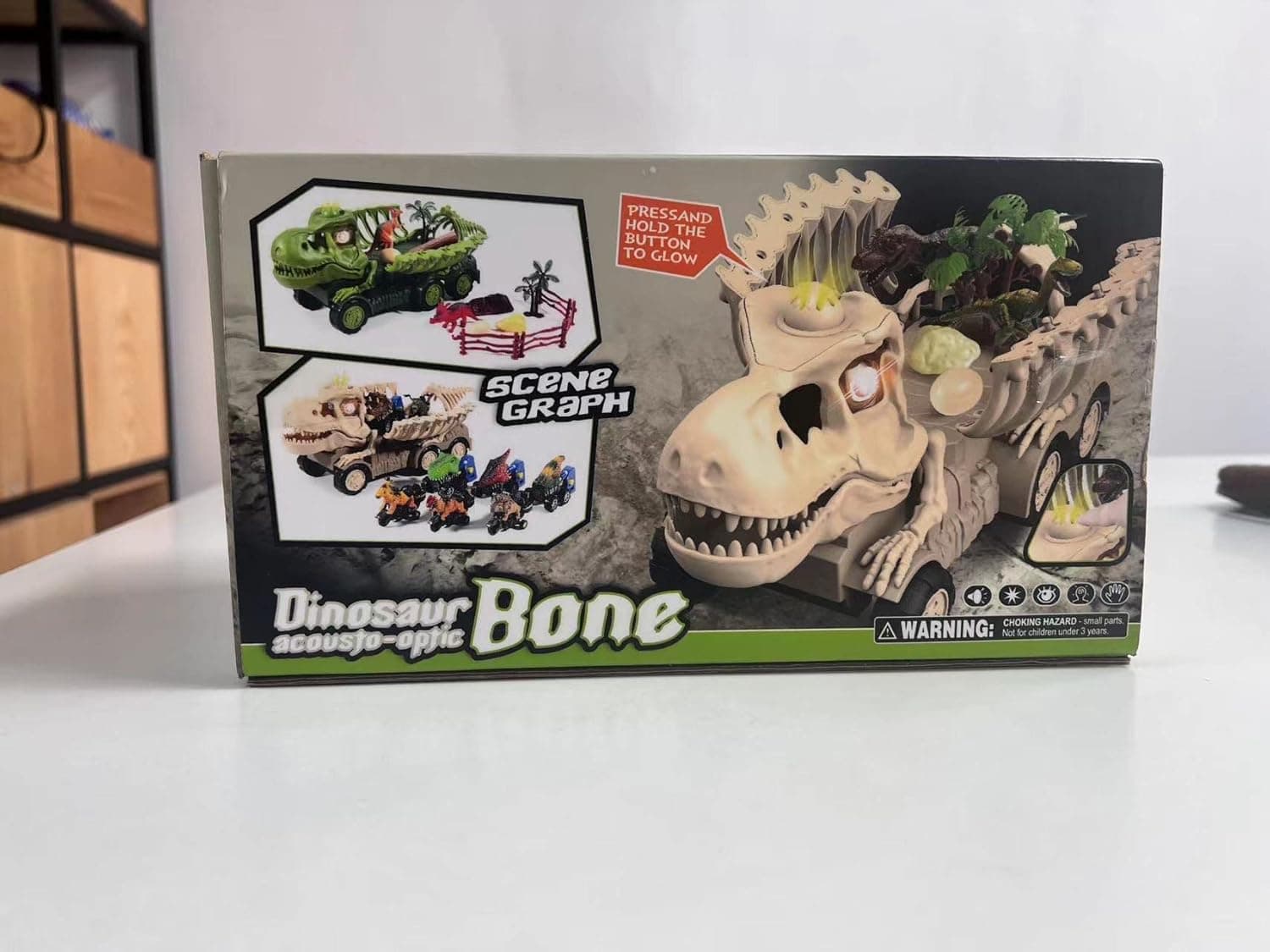 Deeak Dinosaur Toys for Kids Gift,286pcs Dinosaur Theme World Race Toy with 240 Flexible Track Playset, 10 Dinosaurs, 2 Dinosaur Cars,Christmas Birthday Gift for 3 4 5 Year Up Old Boys Girls