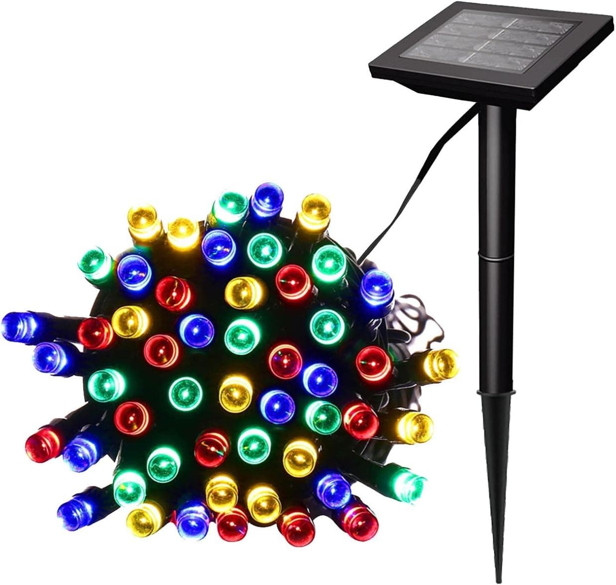 Sunnyglade Outdoor Waterproof 100LED Solar Lights for Any Path (1)