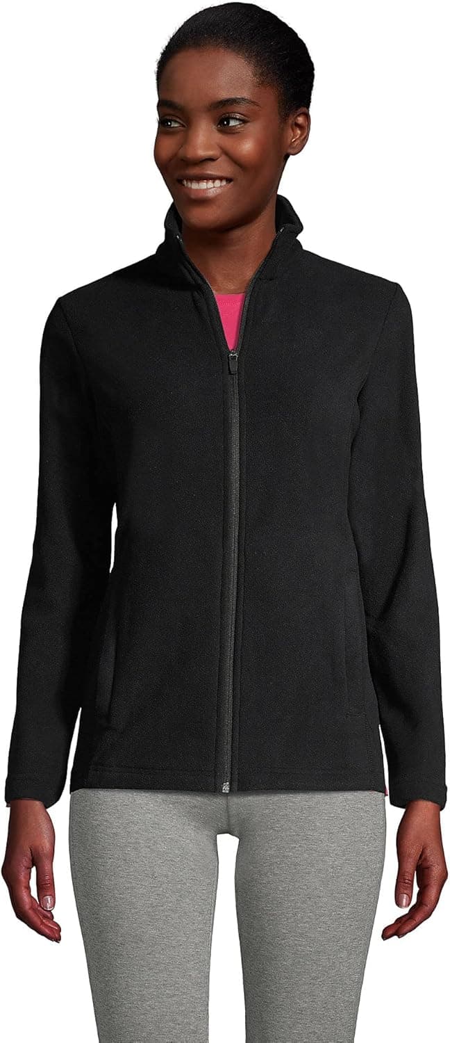 Lands' End Women's Fleece Full Zip Jacket