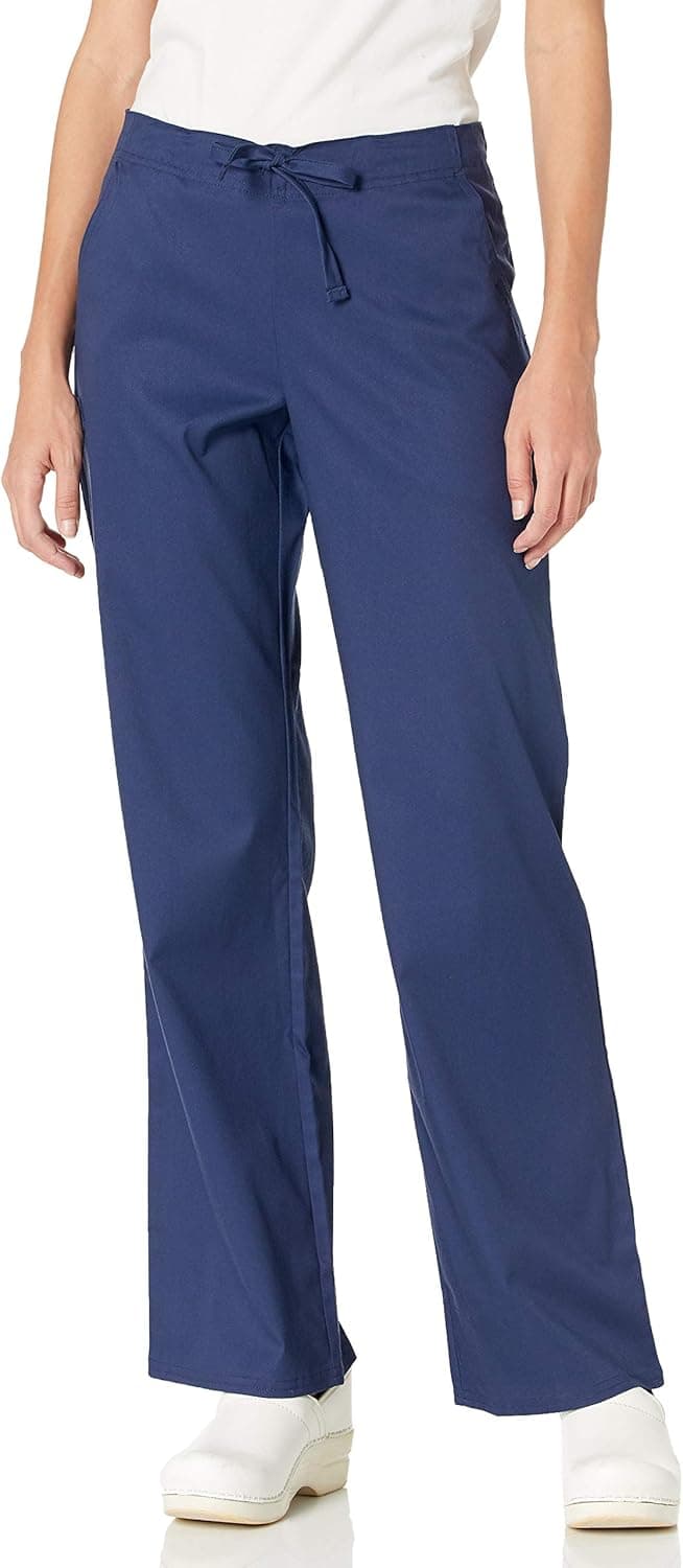 Cherokee Luxe Women Scrubs Pant Low Rise Straight Leg Drawstring 1066