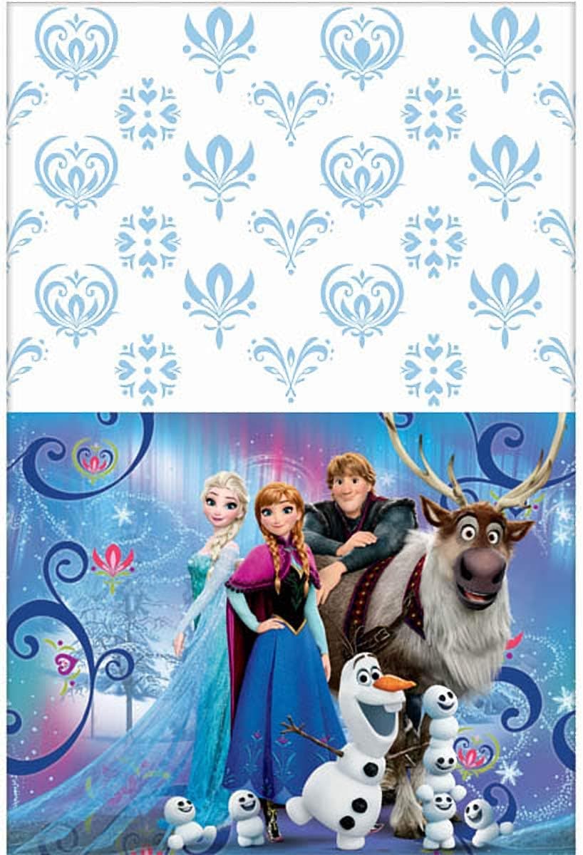 Frozen Plastic Table Cover, 54 x 96", Party Supplies