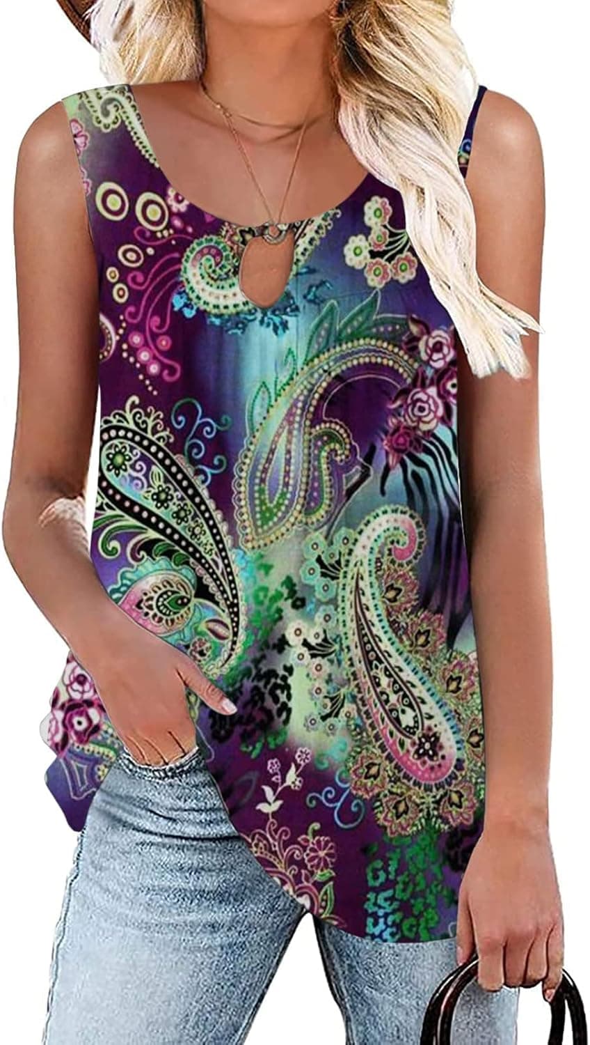 SAUKOLE Women's Summer Cute Ruffle Sleeve V-Neck Loose Casual T-Shirt Tunic Tops Blouse Shirts Green