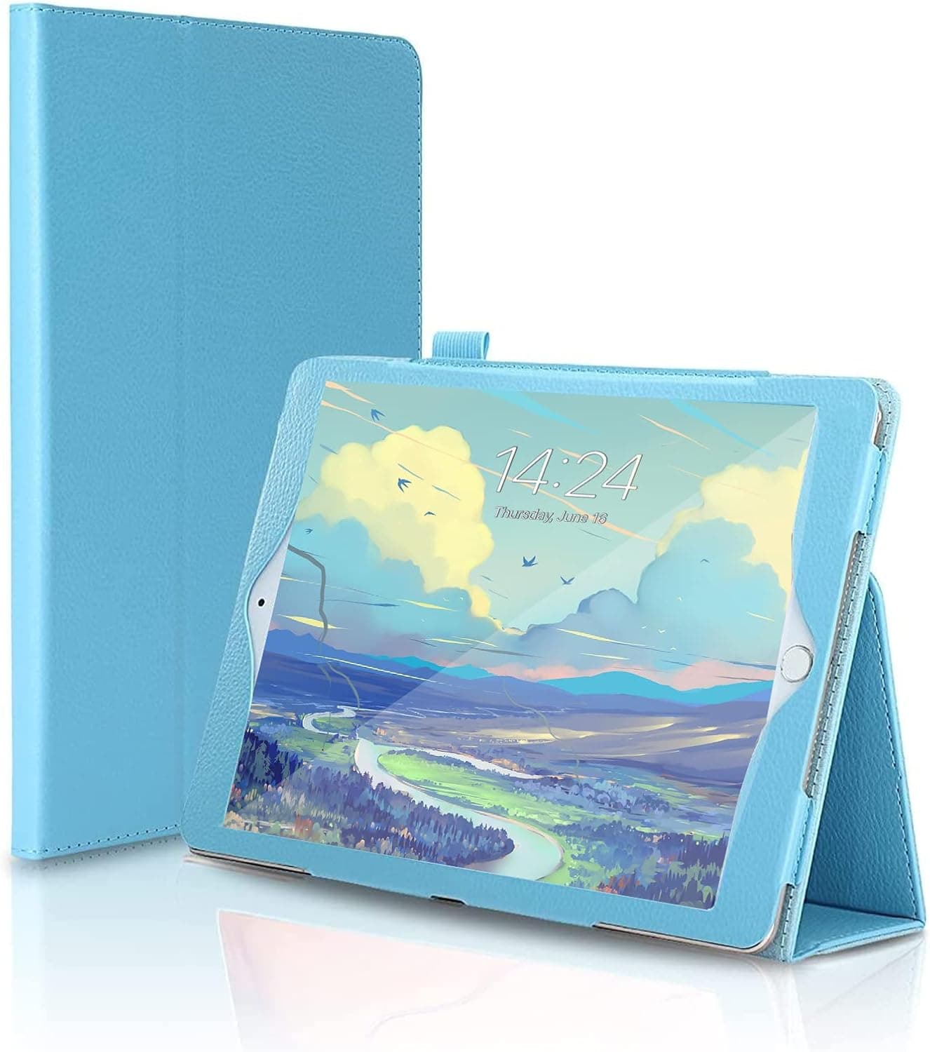 iPad Mini 5th Generation Case 7.9 Inch FANSONG Mini 5 iPad Cover with Pencil Holder Mini 4 Stand Litchi Leather Slim Magnetic Smart Cover Sleep/Wake up Protective Case for Apple iPad 4th 5th Gen 7.9