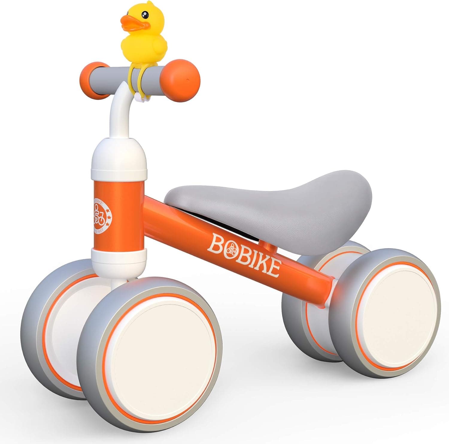Baby Balance Bike Toys for 1 Year Old Gifts Boys Girls 10-24 Months Kids Toy Toddler Best First Birthday Gift Children Walker No Pedal Infant 4 Wheels Bicycle