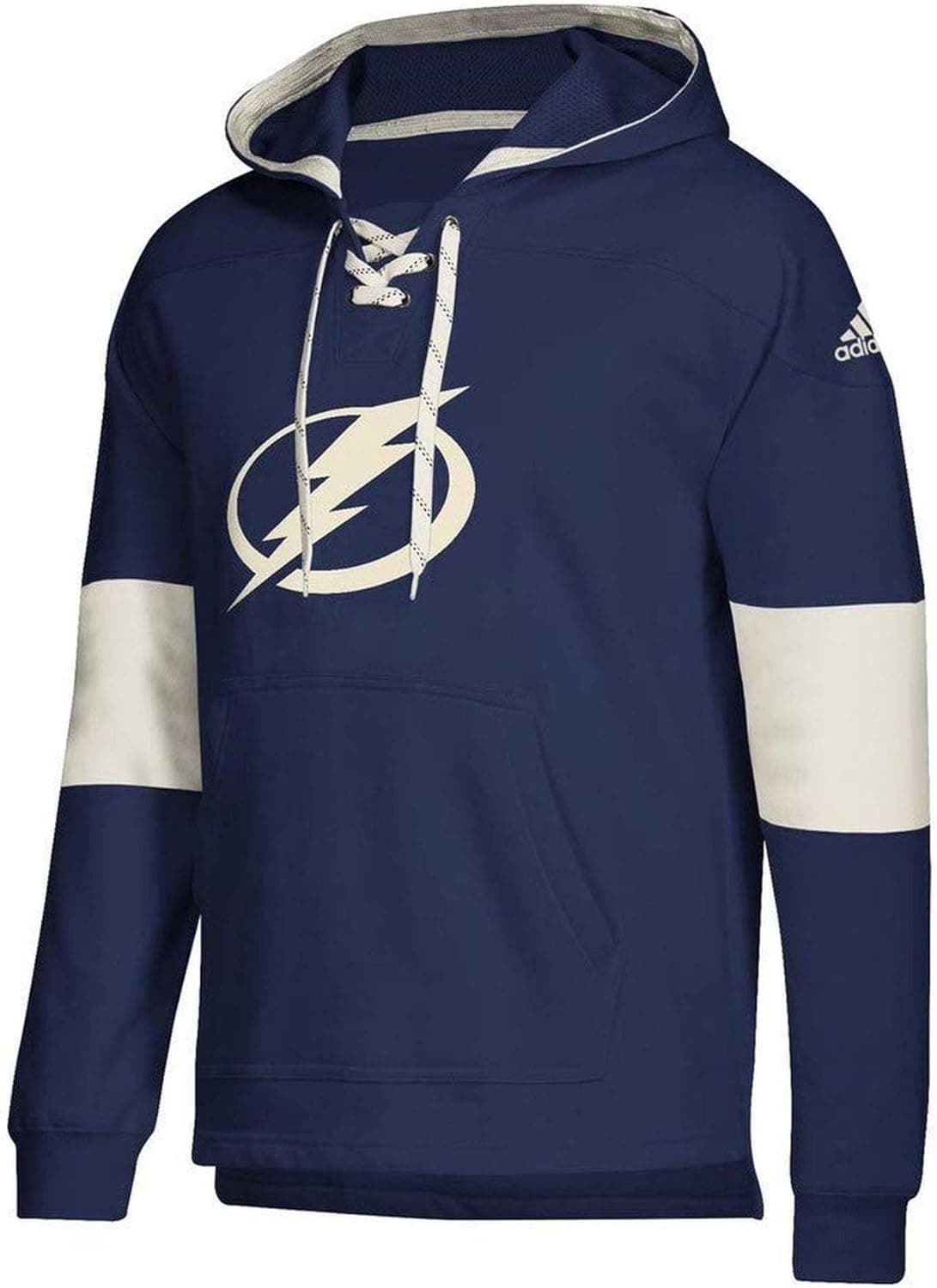 adidas Tampa Bay Lightning Hoodie Pullover Vintage Jersey Hood (X-Large)