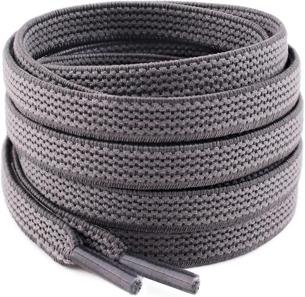 RJ-Sport 2-pair Elastic Stretch Shoe Laces for Adult Sneakers and Kids Shoes