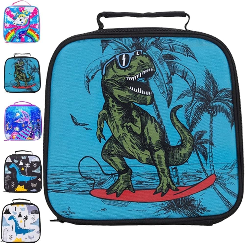 Lunch Box for Boys Girls, Kids Insulated Lunch Bag, Toddler Lunchbox