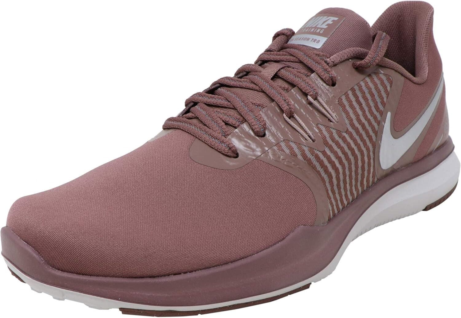 Nike Women's Fitness Shoes, Brown (Smokey Mauve/Metallic Silver 200), 6 UK