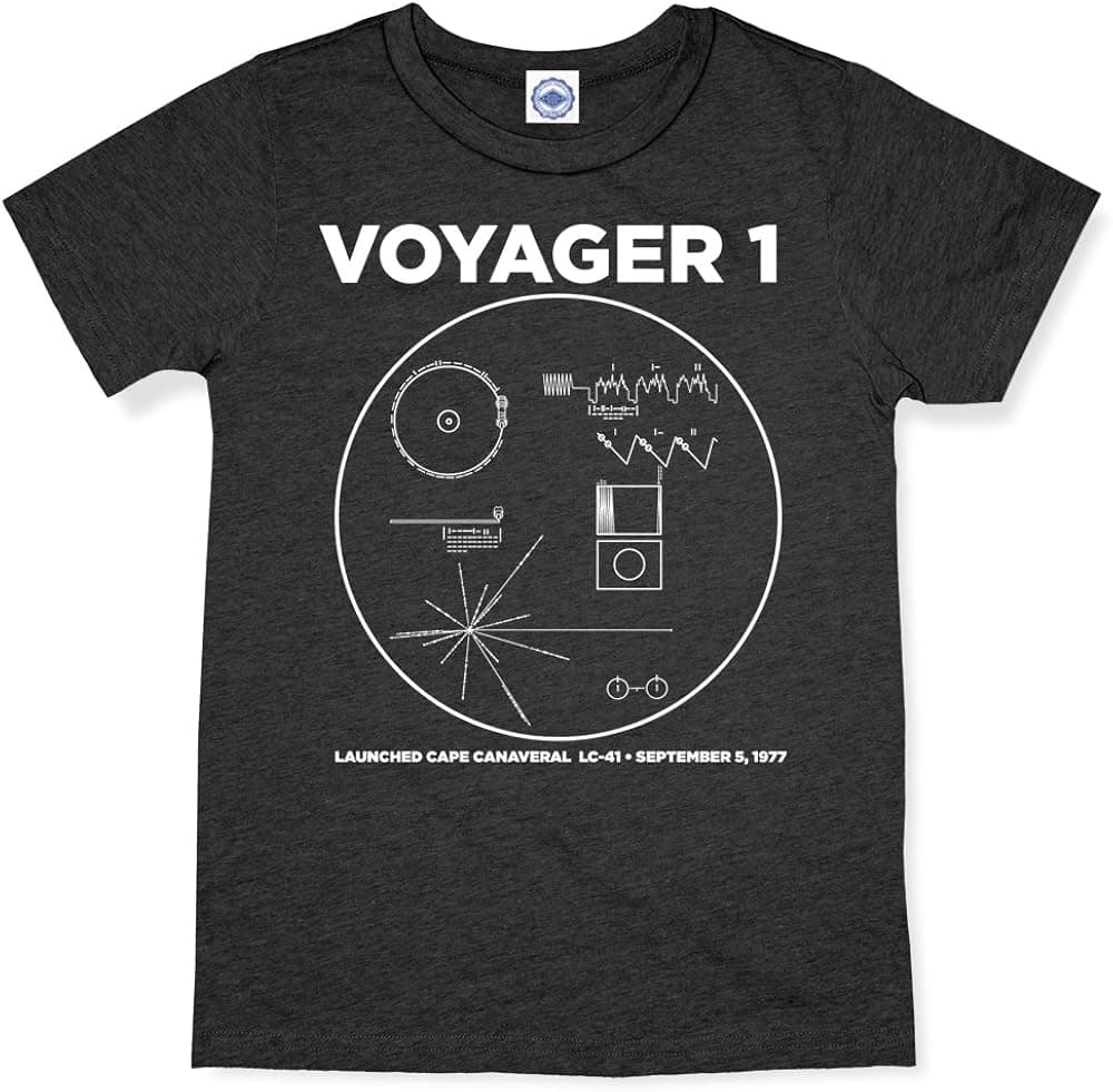 Hank Player U.S.A. NASA Voyager 1 Men's T-Shirt