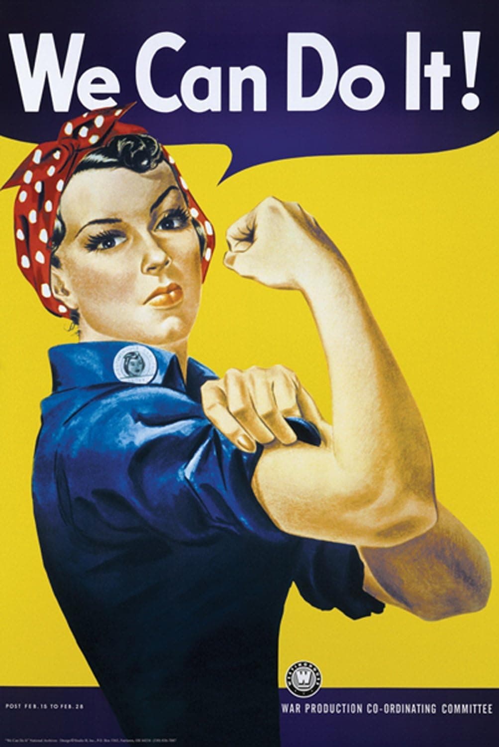 Studio B We Can Do It Poster
