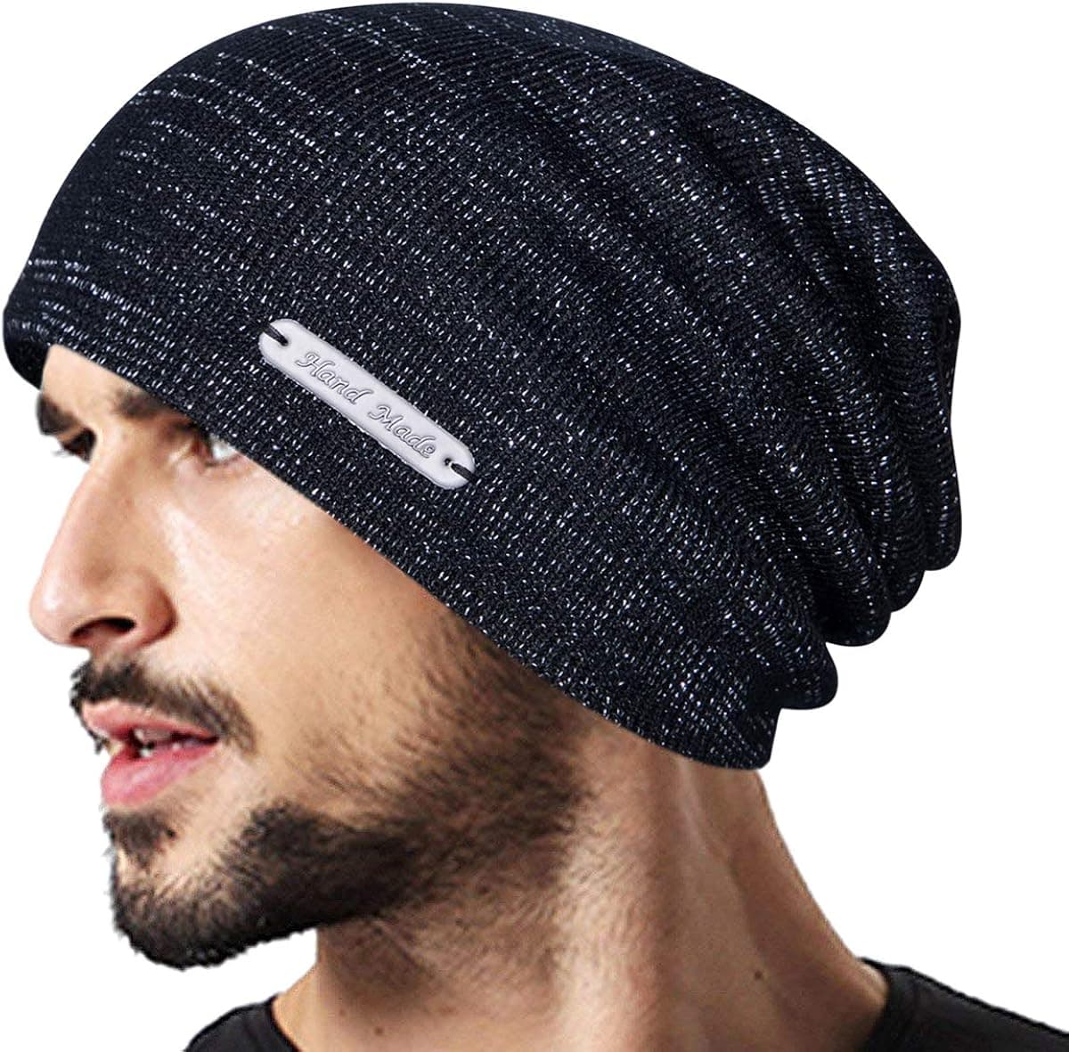 Loritta Winter Hats Slouchy Daily Beanie Warm Soft Knit Skully Caps for Men and Women