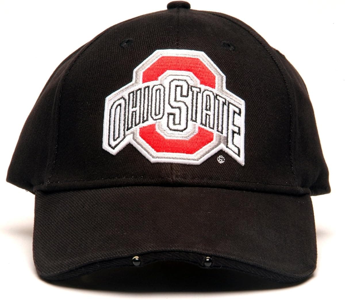Lightwear NCAA Ohio State Buckeyes Dual LED Headlight Adjustable Hat