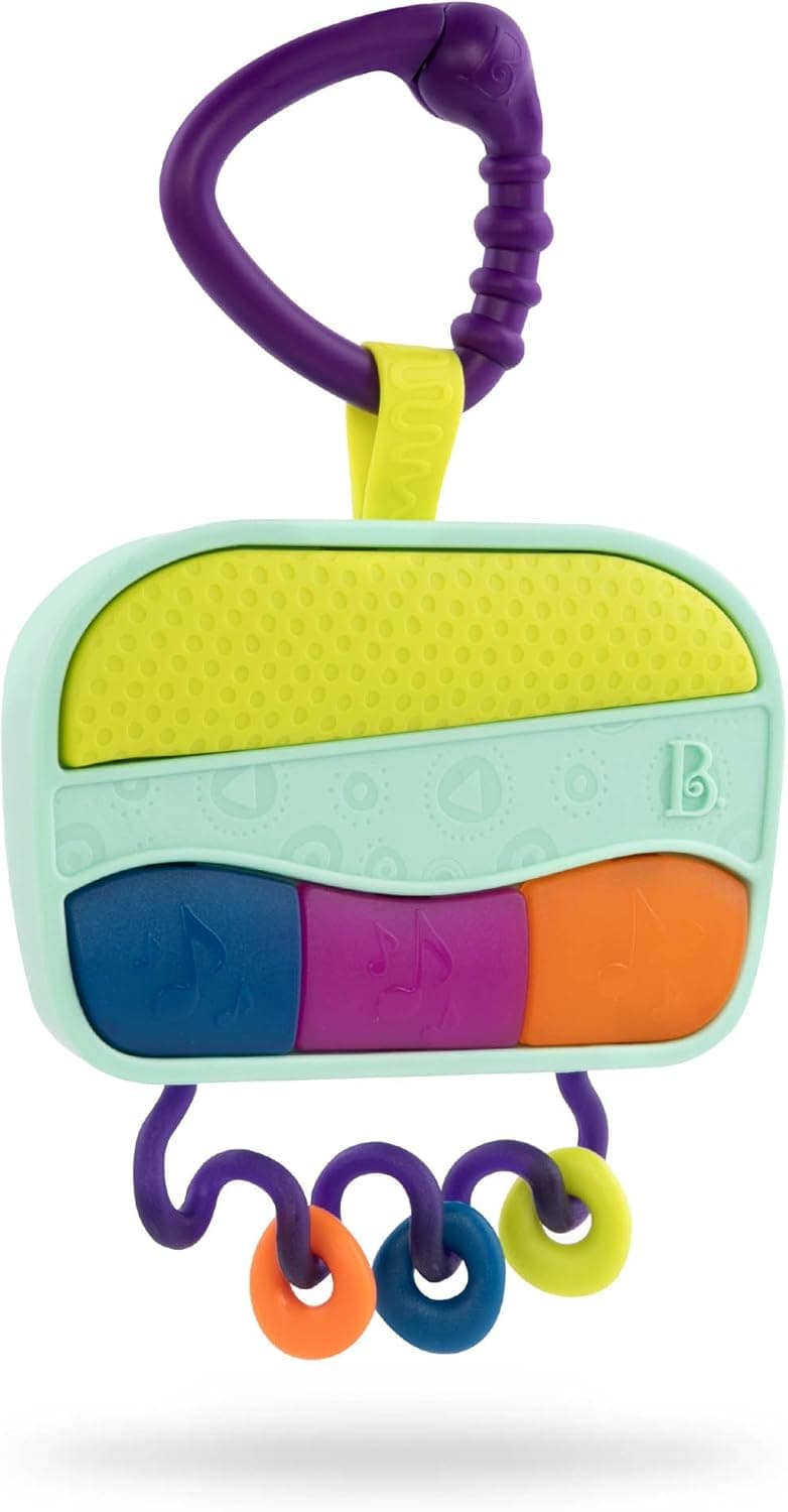 B. Battat Baby Wee Jams Radio, Multicolor, 5.2" x 1.2 x 6.6 (BX1485Z)