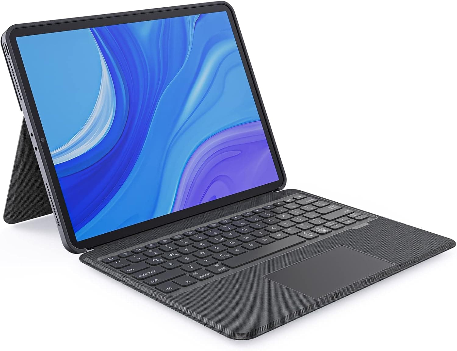 iPad Pro 12.9 Case with Keyboard,Keyboard Case for iPad Pro 12.9 inch 2022 6th Gen/2021 5th Gen/2020 4th Gen,Detachable Backlit Keyboard with Kickstand,Wireless Keyboard with Trackpad Pencil Holder