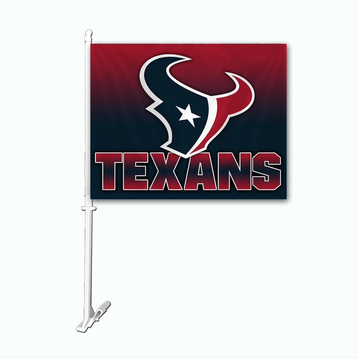 NFL Ombre Design Car Flag, 11" x 14"