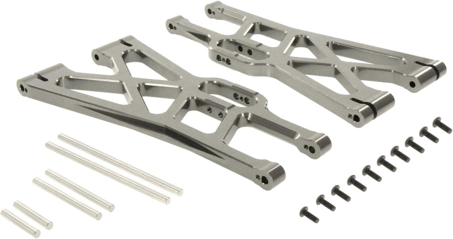 Alloy Front/Rear Lower Arm | Grey Replacement For TraxxasX-Maxx Part 7730 and 7731 by Atomik