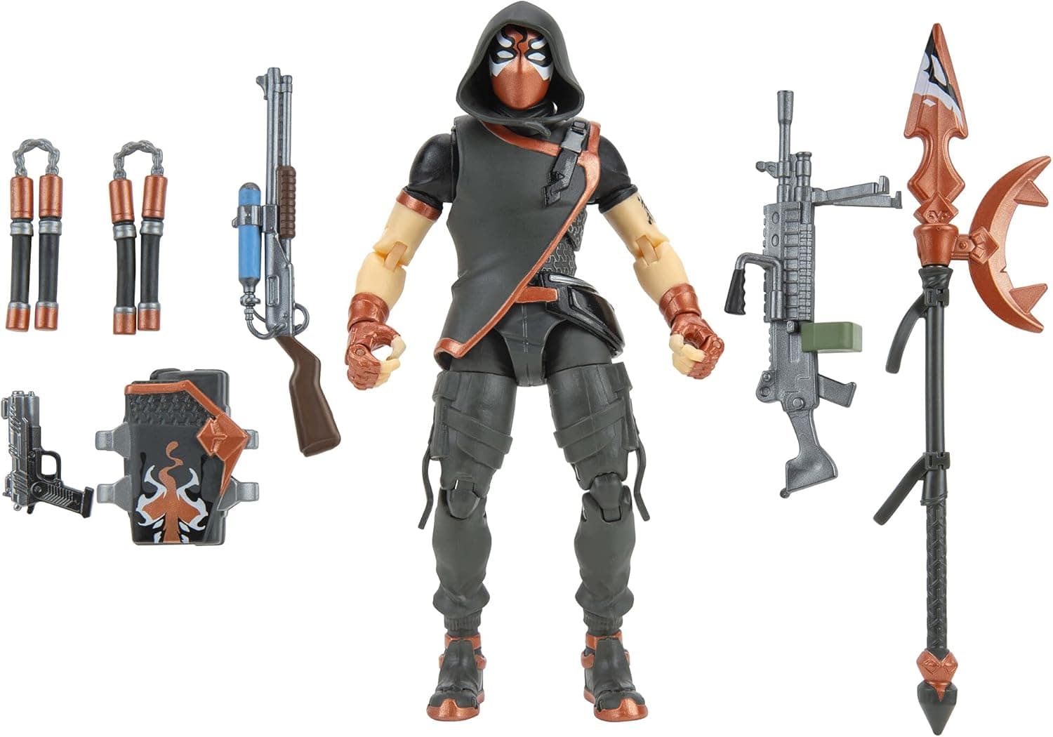 Fortnite Legendary Series Seeker 6-inch Highly Detailed Figure with Harvesting Tools, Weapons, and Back Bling. Other Styles Include Scuba Jonesy, Scratch, Vendetta and More