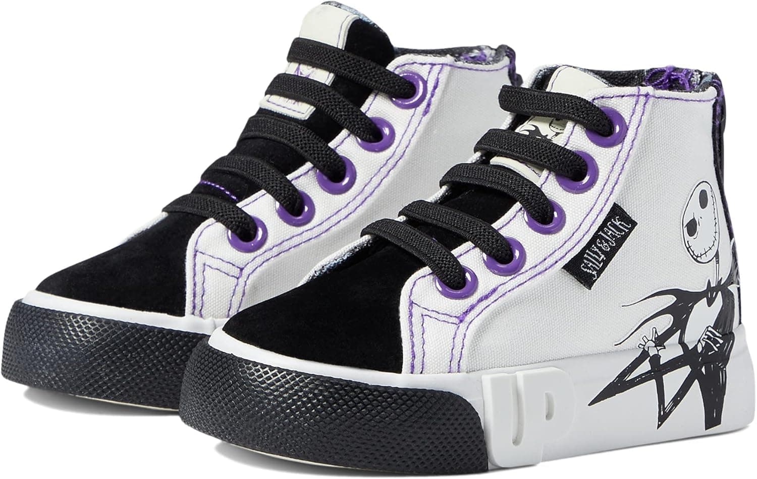 Ground Up The Nightmare Before Christmas Jack and Sally High-Top (Toddler)