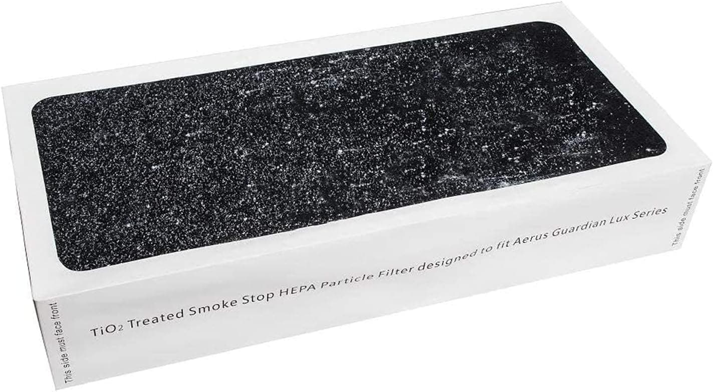 LifeSupplyUSA Particle Filter Replacement Compatible with Aerus Lux Guardian Air Purifier Smoke Stop model