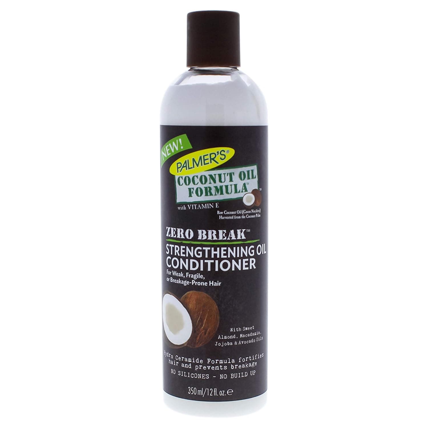 Palmer's Coconut Oil Zero Break Strengthening Oil Conditioner for Unisex, 12 Ounce